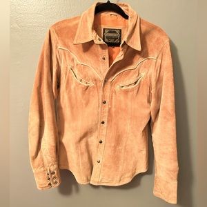 Vintage Suede Pioneer Wear Jacket